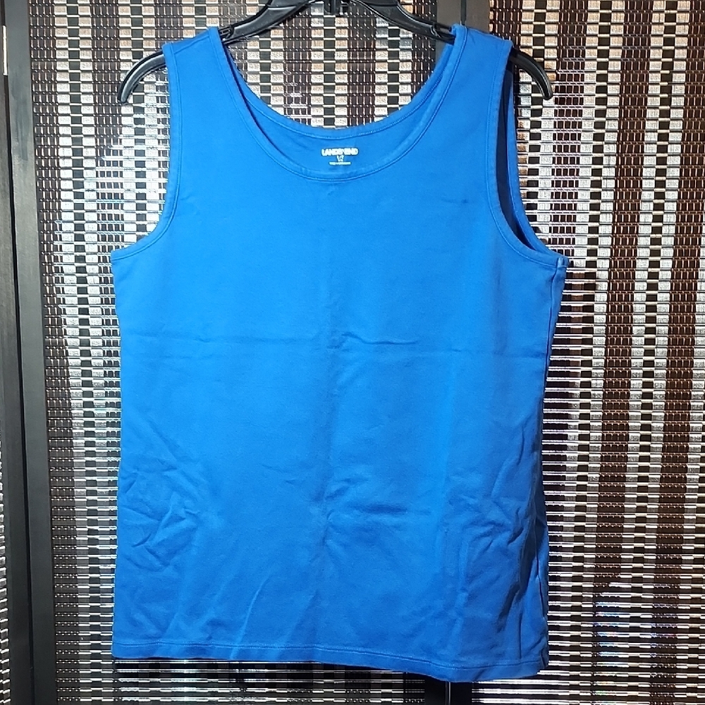 Land End Blue Tank Top